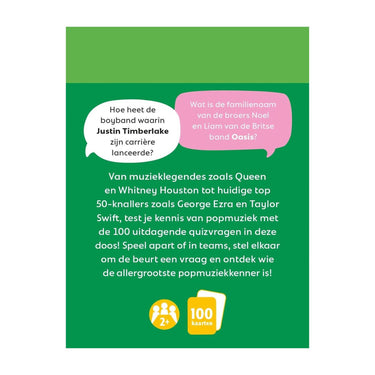 Deltas let's quiz! - popmuziek