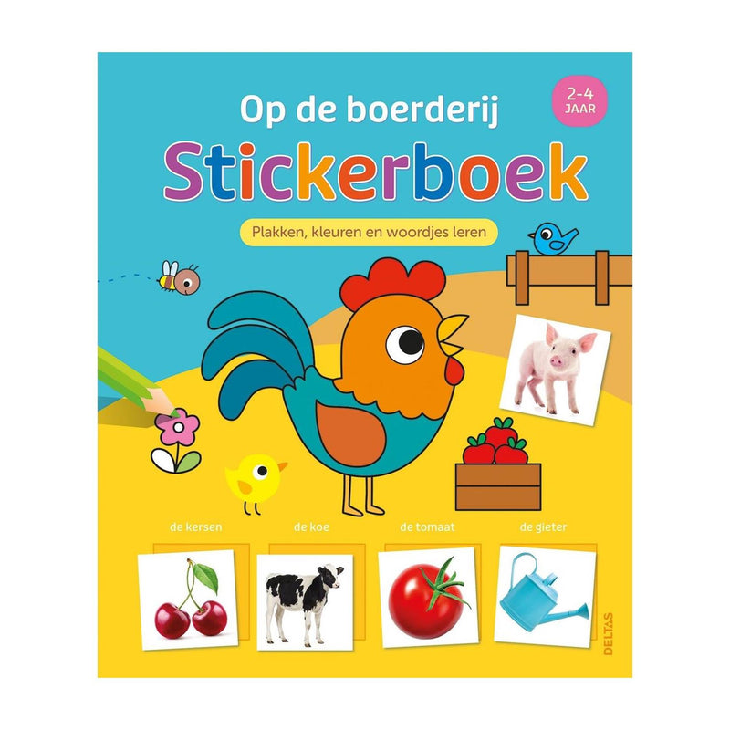 Load image into Gallery viewer, Deltas op de boerderij stickerboek
