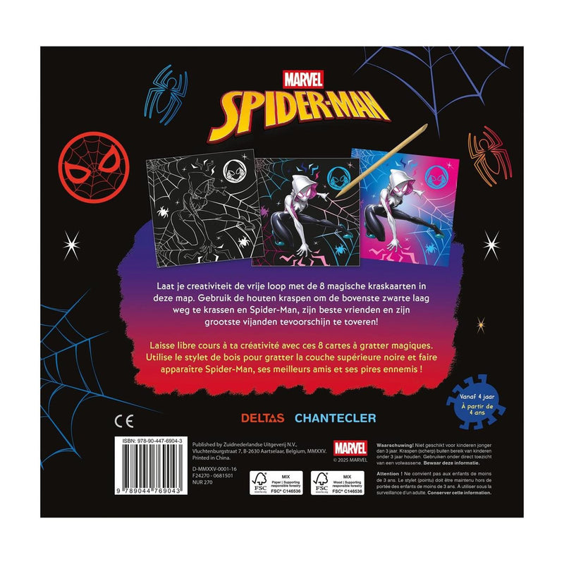 Load image into Gallery viewer, Deltas marvel spider-man kraskaarten
