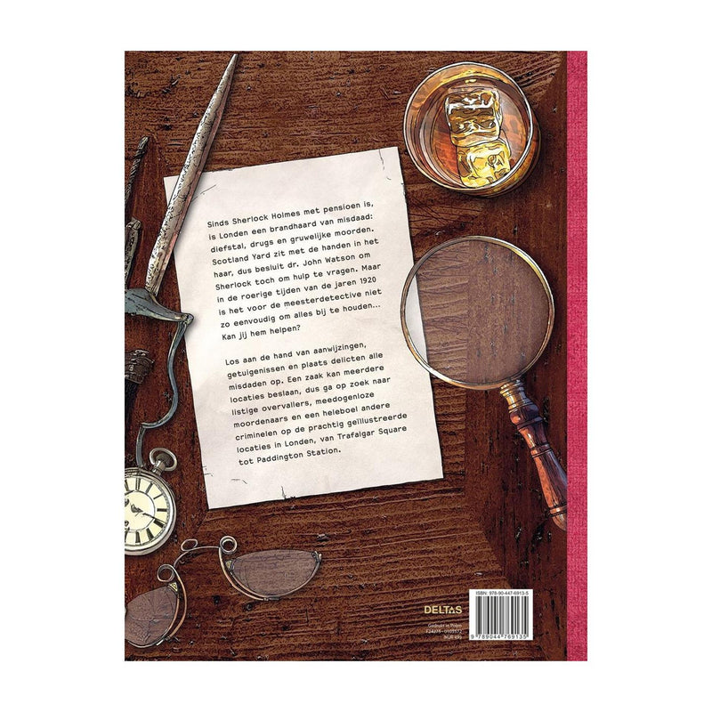 Load image into Gallery viewer, Deltas sherlock holmes zoek- en puzzelboek
