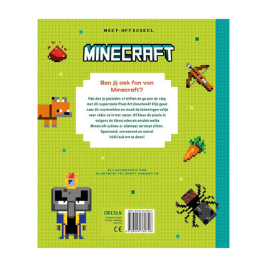 Deltas minecraft pixel kleurpret