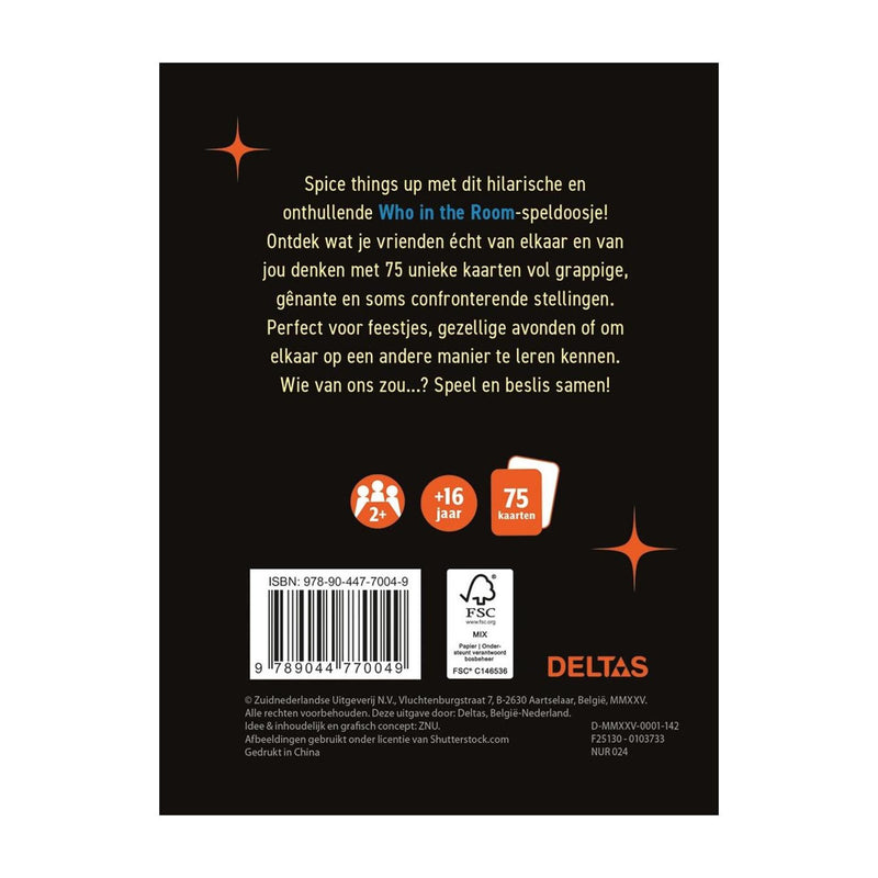 Load image into Gallery viewer, Deltas who in the room - party games
