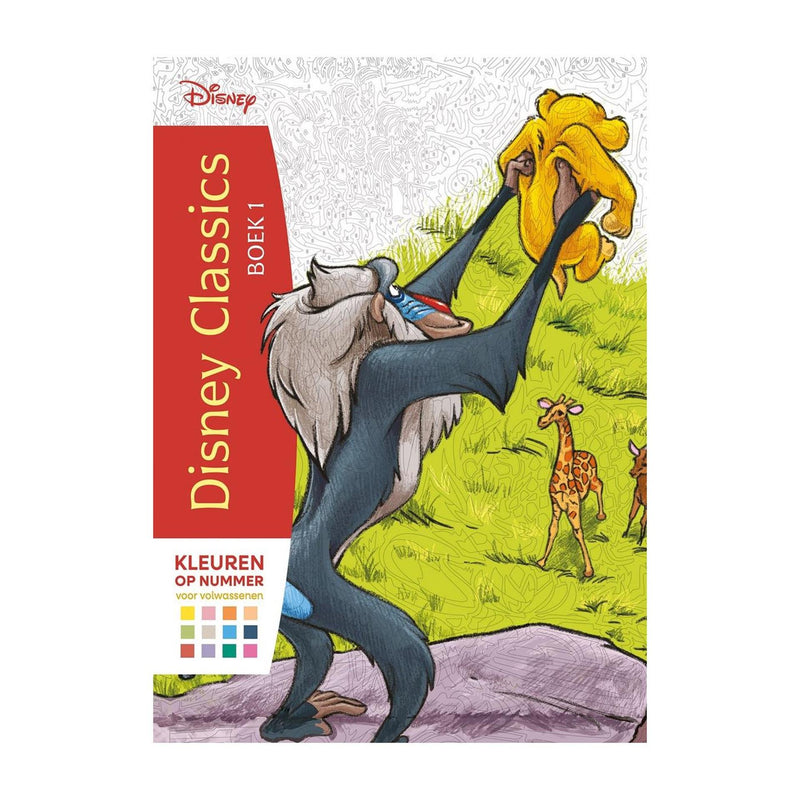 Load image into Gallery viewer, Deltas disney classics boek 1 - kleuren op nummer voor volwassenen

