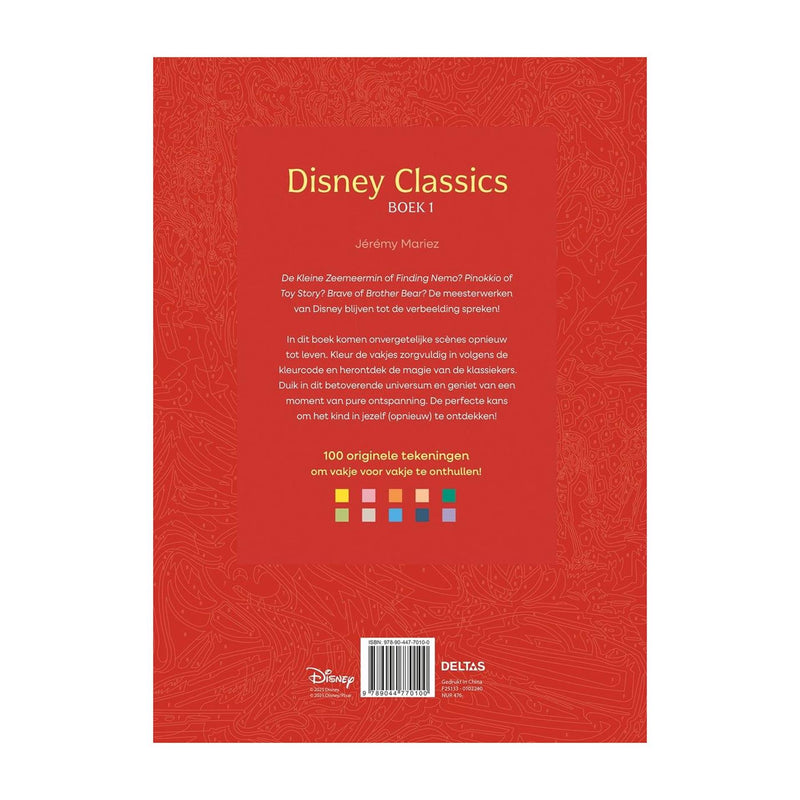 Load image into Gallery viewer, Deltas disney classics boek 1 - kleuren op nummer voor volwassenen
