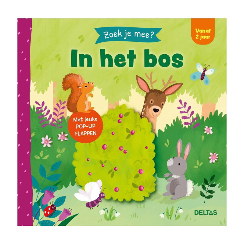 Load image into Gallery viewer, Deltas zoek je mee? in het bos
