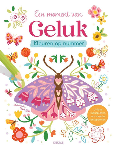 Deltas kleuren op nummer - een moment van geluk