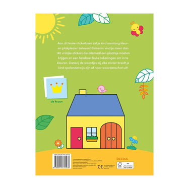 Deltas mijn eerste woordjes kleur- en stickerboek - 3-5 jaar