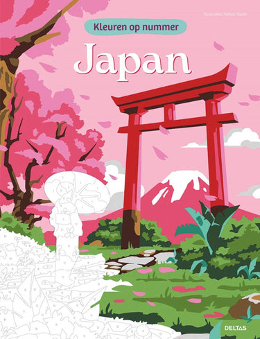 Deltas japan - kleuren op nummer