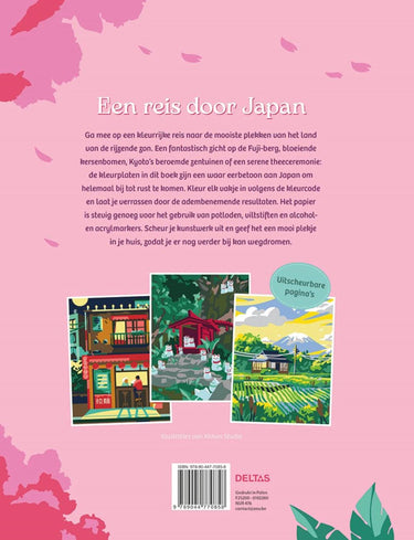 Deltas japan - kleuren op nummer