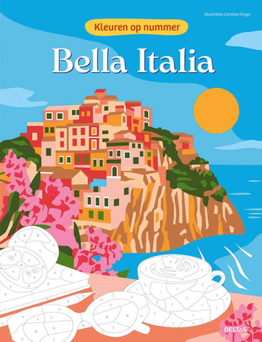 Deltas bella italia - kleuren op nummer