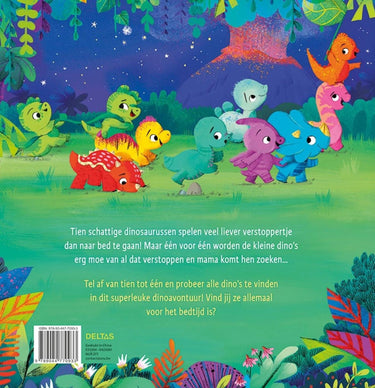 Deltas tijd voor bed, kleine dino's! kijk- en zoekboek