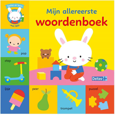 Deltas mijn allereerste woordenboek - spelen en leren met billi kartonboekje