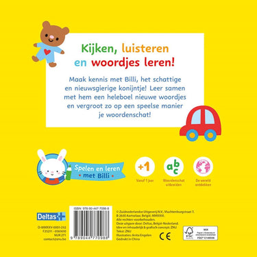 Deltas mijn allereerste woordenboek - spelen en leren met billi kartonboekje