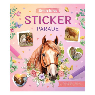 Deltas dream horses sticker parade - kleurboek