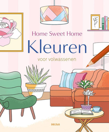 Deltas home sweet home - kleuren voor volwassenen