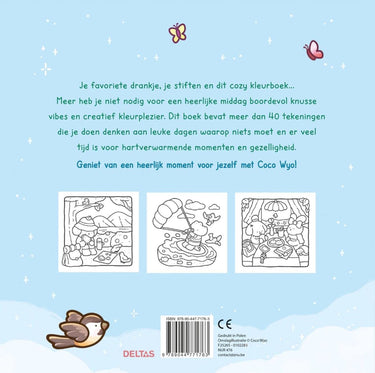 Deltas cozy days cute comfy kleurboek coco wyo
