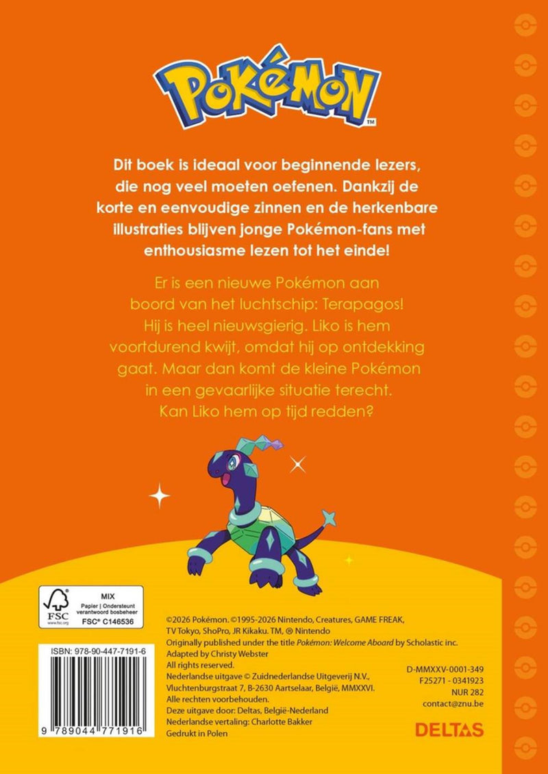 Load image into Gallery viewer, Deltas pokémon eerste leespret - waar is terapagos?
