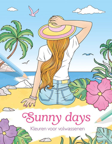 Deltas sunny days - kleuren voor volwassenen