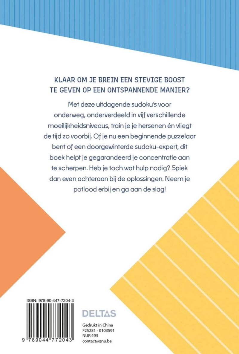 Load image into Gallery viewer, Deltas brain boosters - sudoku's voor onderweg

