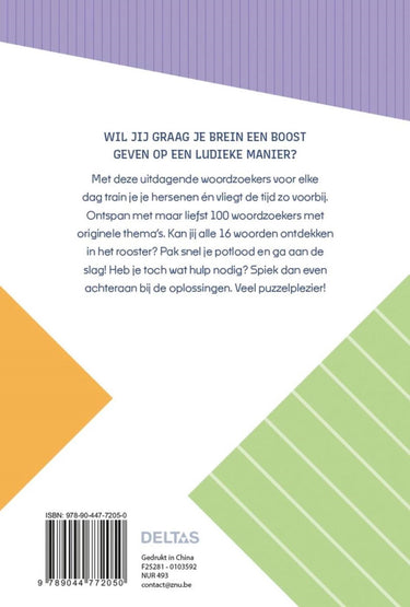 Deltas brain boosters - woordzoekers voor elke dag
