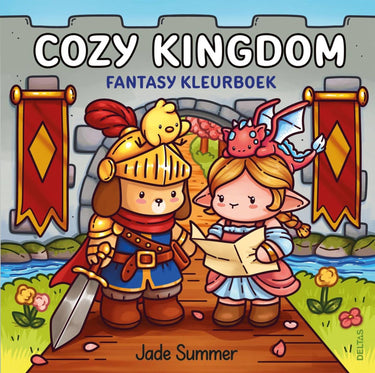 Deltas cozy kingdom - fantasy kleurboek jade summer