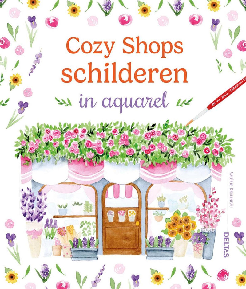 Load image into Gallery viewer, Deltas cozy shops schilderen in aquarel
