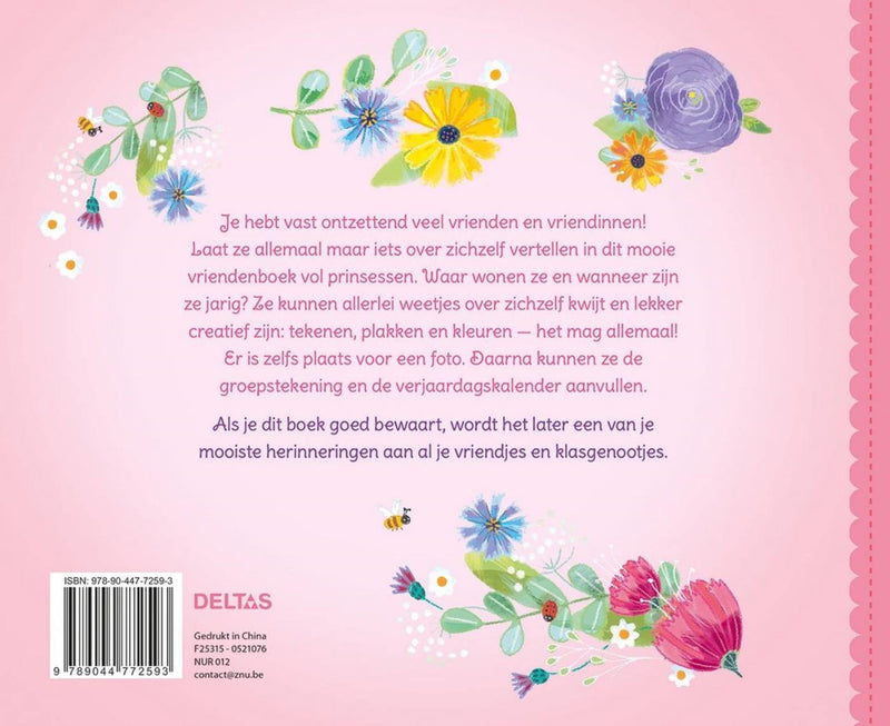 Load image into Gallery viewer, Deltas lieve prinsessen vriendenboek
