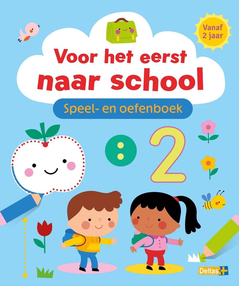 Load image into Gallery viewer, Deltas voor het eerst naar school - speel- en oefenboek
