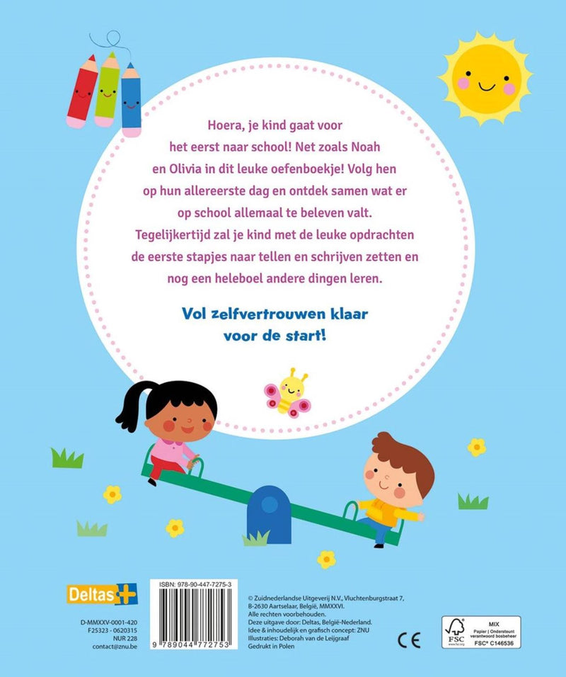 Load image into Gallery viewer, Deltas voor het eerst naar school - speel- en oefenboek
