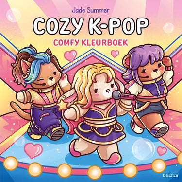 Deltas cozy k-pop - comfy kleurboek jade summer
