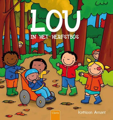 Lou in het herfstbos. 4+