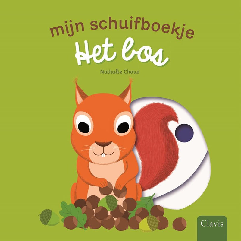 Load image into Gallery viewer, Mijn schuifboekje: het bos (karton). 1+
