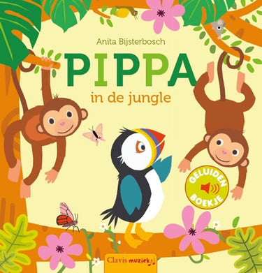 Geluidenboek: pippa, in de jungle. 2+