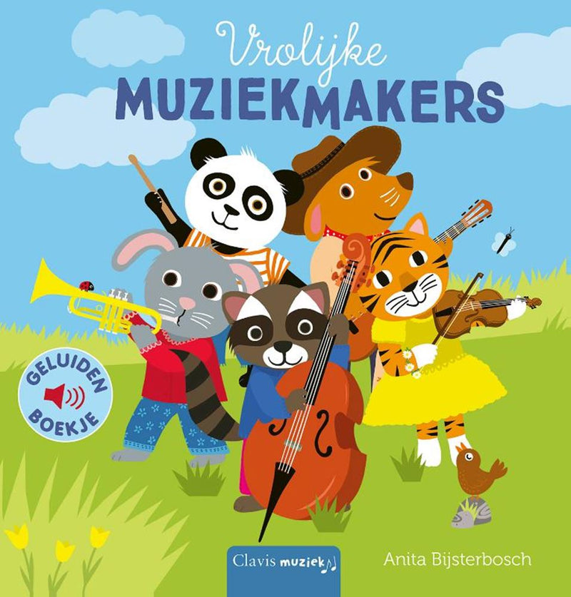 Load image into Gallery viewer, Geluidenboek: vrolijke muziekmakers. 2+
