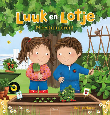 Centraal boekhuis luuk en lotje. moestuinieren. 2+