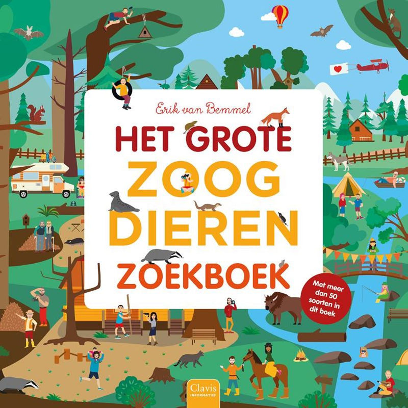 Load image into Gallery viewer, Het grote zoogdierenzoekboek 5+
