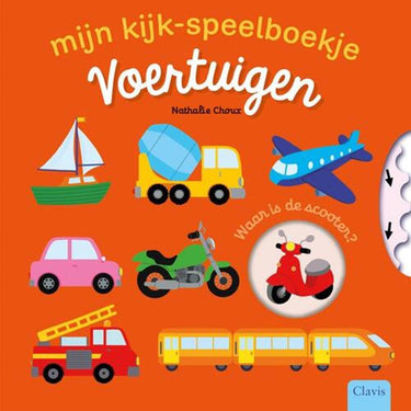 Mijn kijk-speelboekje, voertuigen. 1+