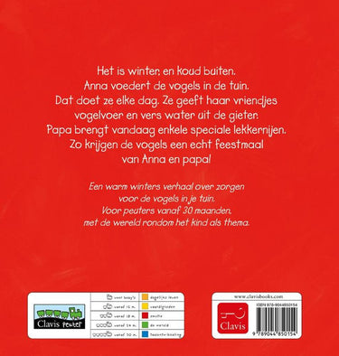 Anna zorgt voor de vogels. 2+