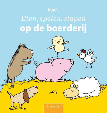 Eten, spelen, slapen op de boerderij. 1+