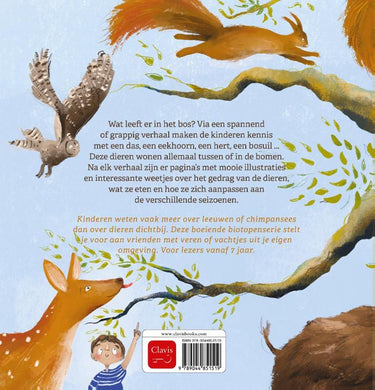 Prentenboek: dieren in het bos. 7+