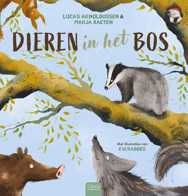 Load image into Gallery viewer, Prentenboek: dieren in het bos. 7+
