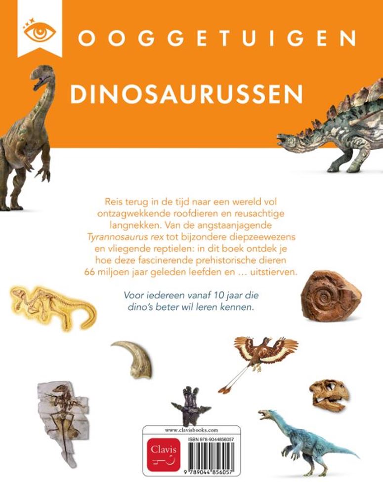 Load image into Gallery viewer, Ooggetuigen: dinosaurussen. 8+
