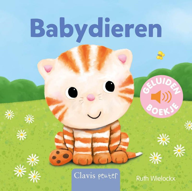 Load image into Gallery viewer, Geluidenboek: babydieren. (nieuw) 1+
