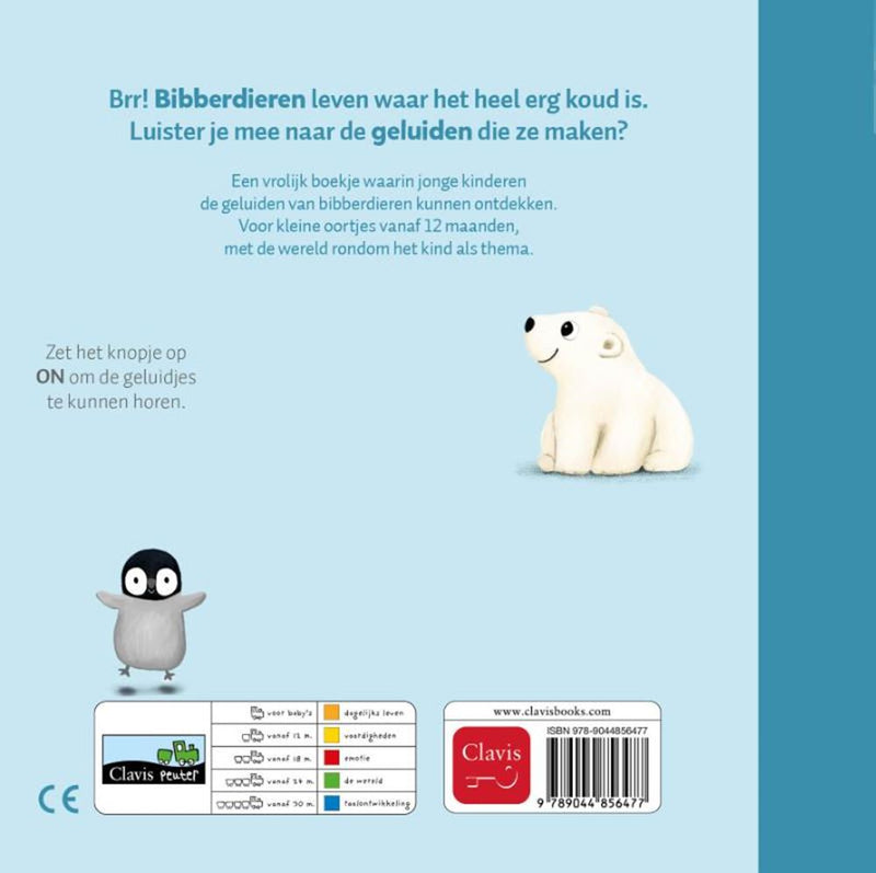 Load image into Gallery viewer, Geluidenboek: bibberdieren. (nieuw) 1+
