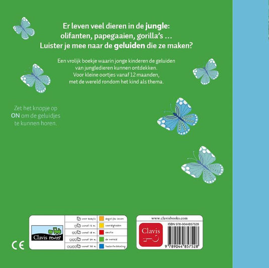 Geluidenboek: de jungle. 1+