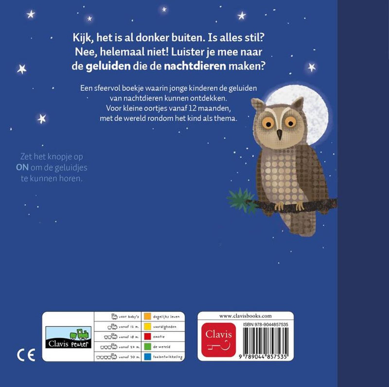 Load image into Gallery viewer, Geluidenboek: nachtdieren. 1+
