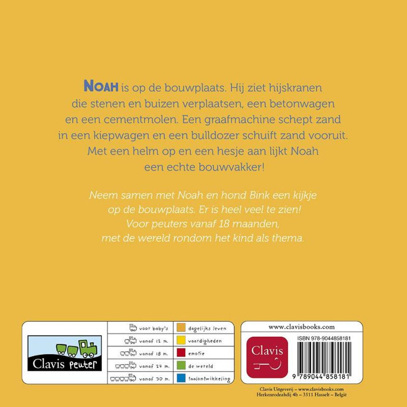 Load image into Gallery viewer, Kartonboek: noah op de bouwplaats 2+

