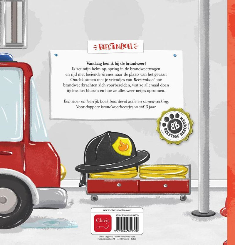 Load image into Gallery viewer, Prentenboek: de brandweer 3+
