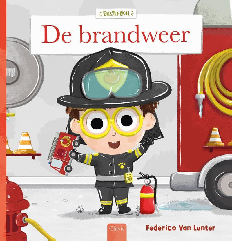 Load image into Gallery viewer, Prentenboek: de brandweer 3+
