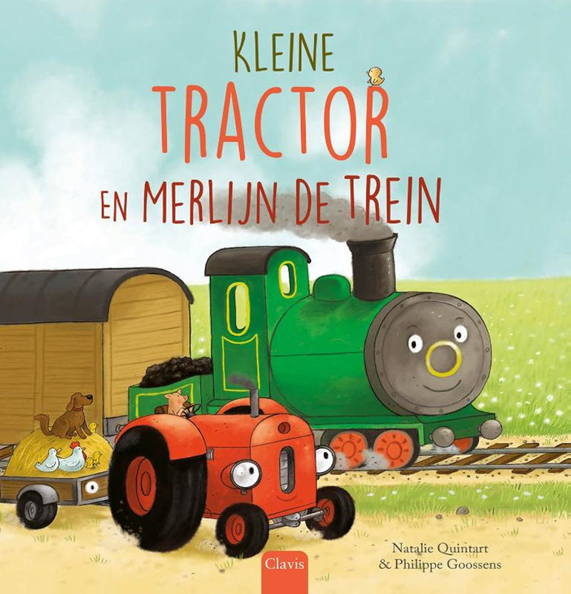 Load image into Gallery viewer, Kleine tractor en merlijn de trein 4+

